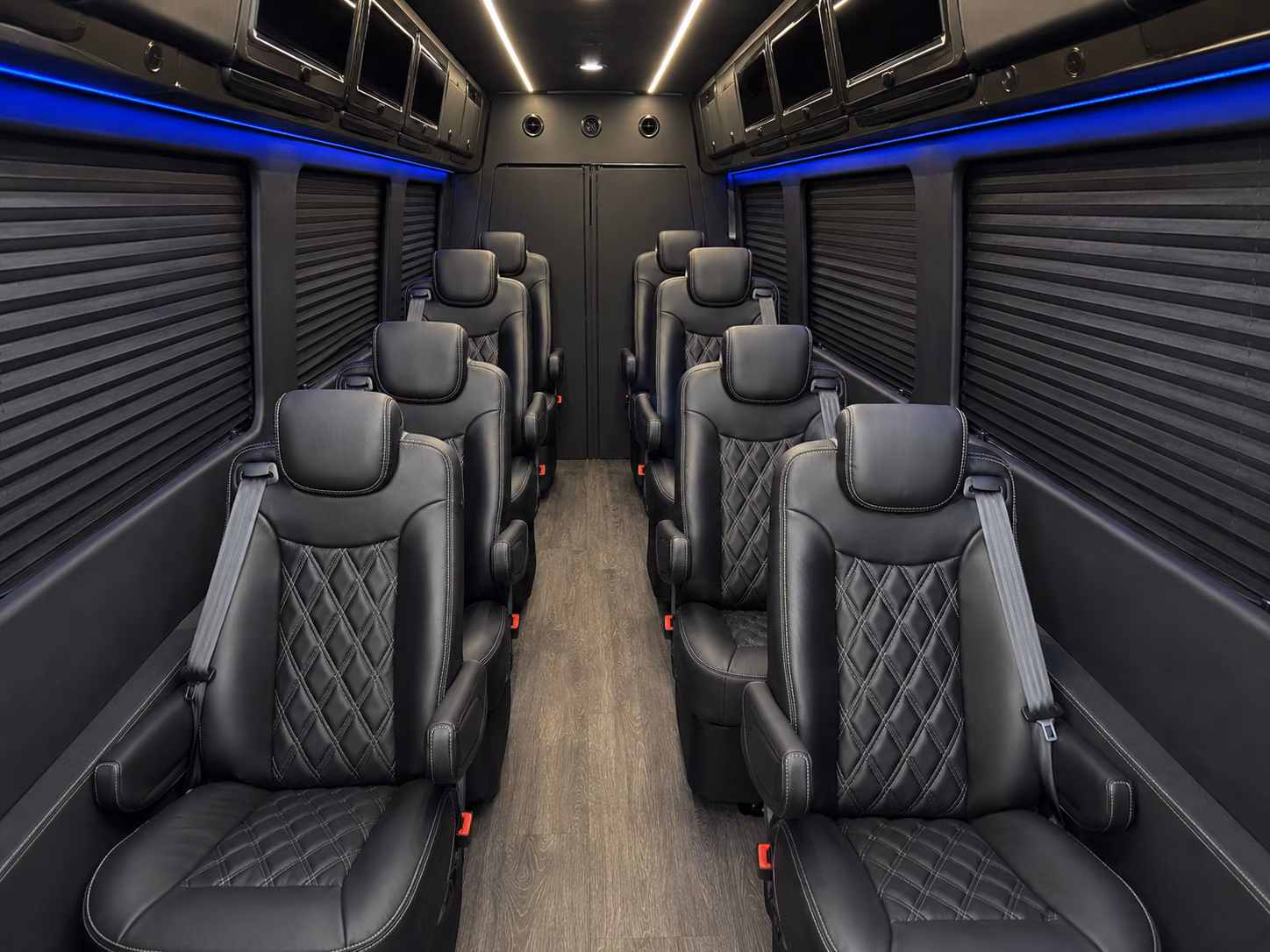 10 passenger sprinter van interior
