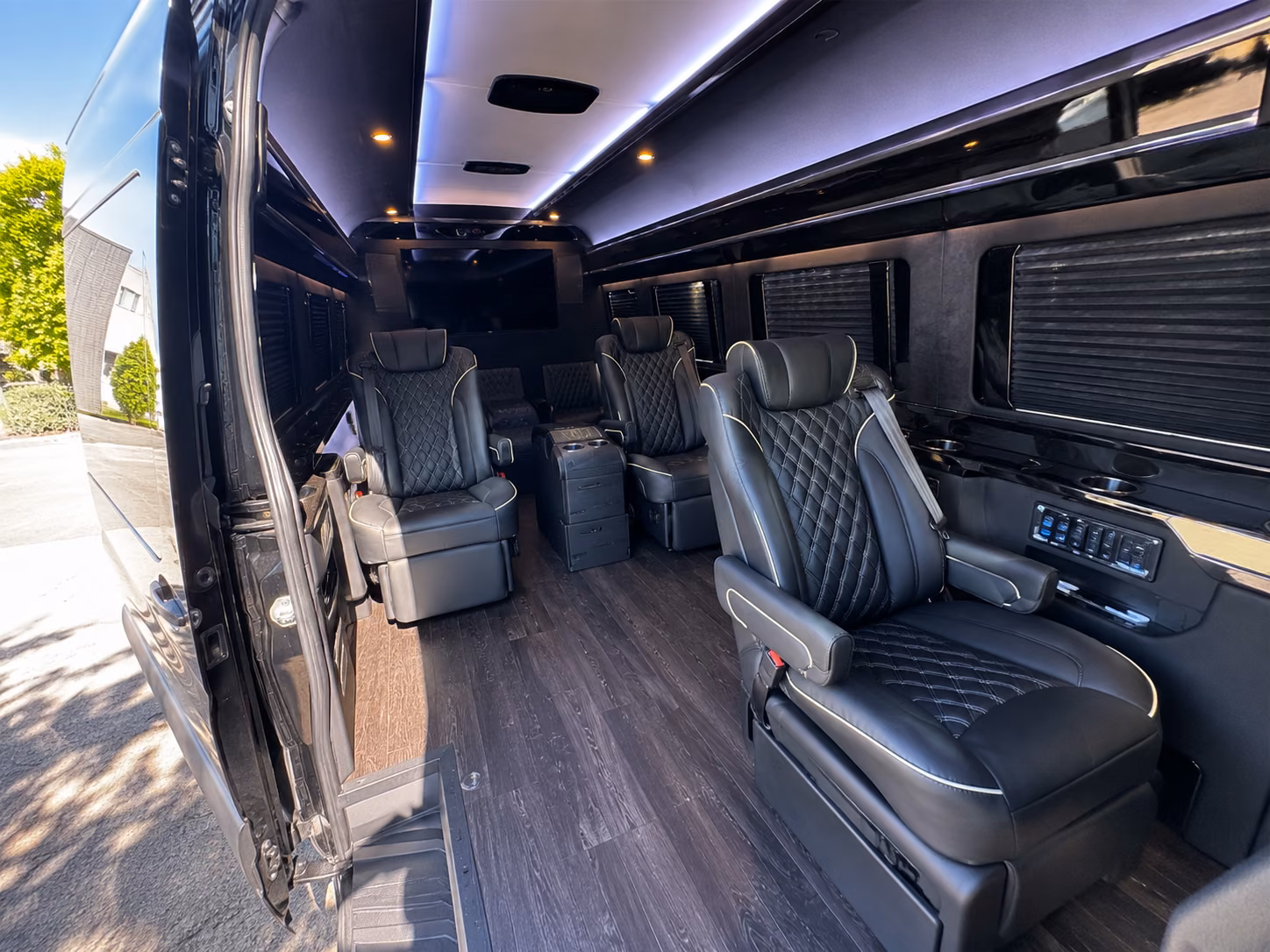 8 passenger sprinter van interior
