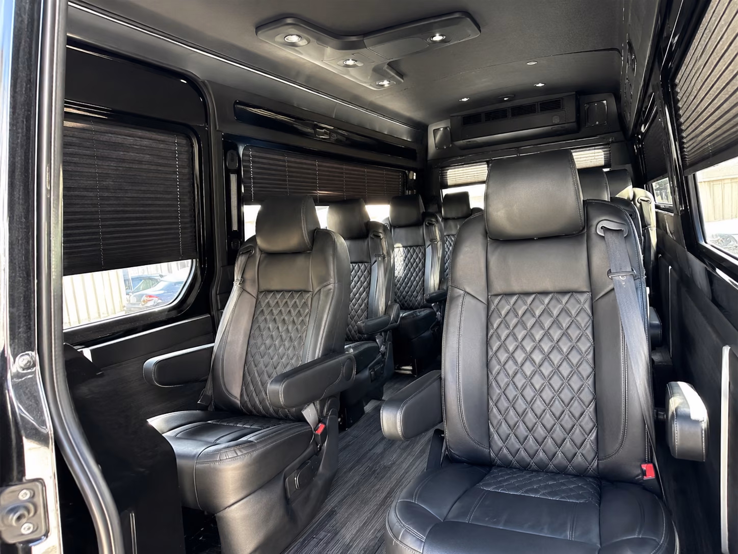 jersey city 12 passenger sprinter van interior