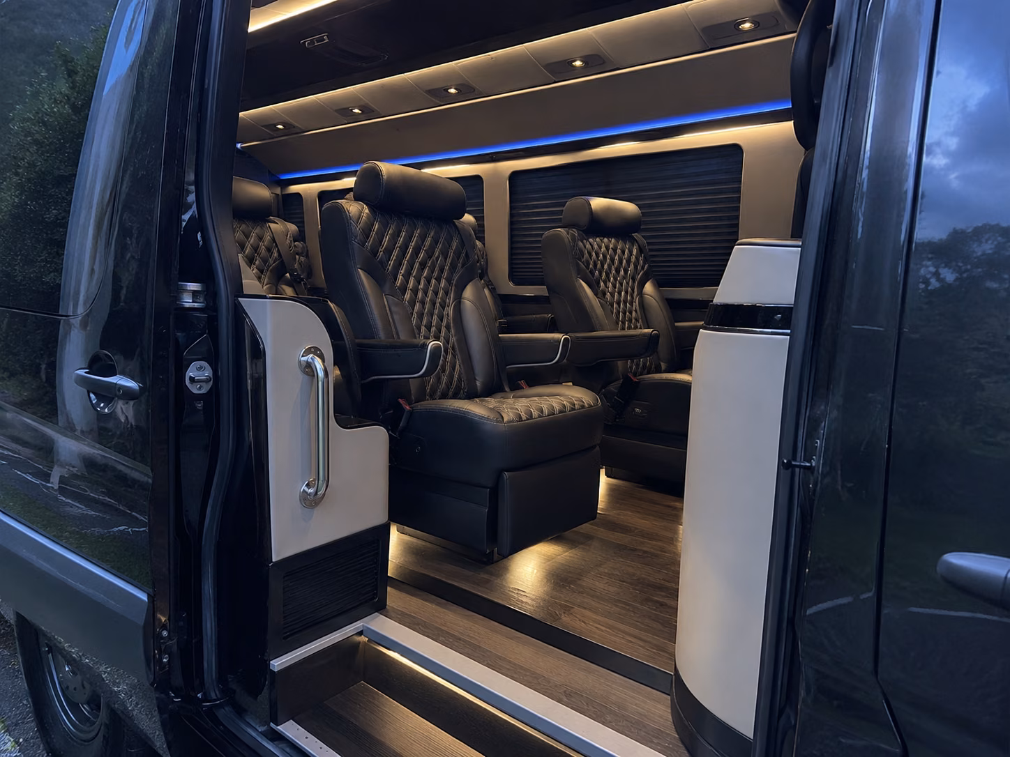 jersey city wedding sprinter van rental